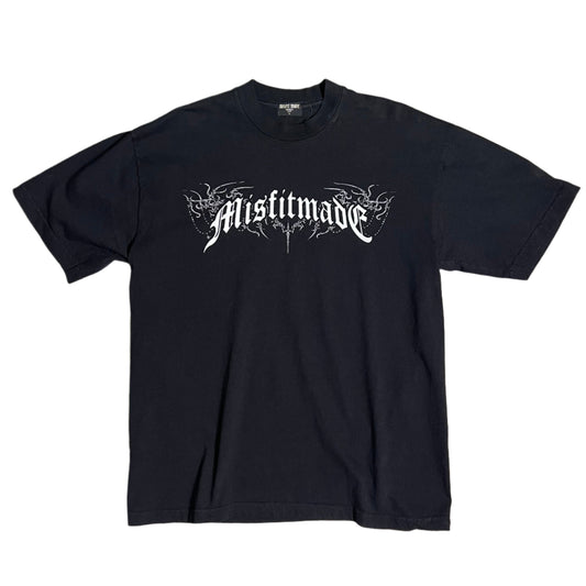 SPIRITUAL WARFARE LOGO TEE - BLACK
