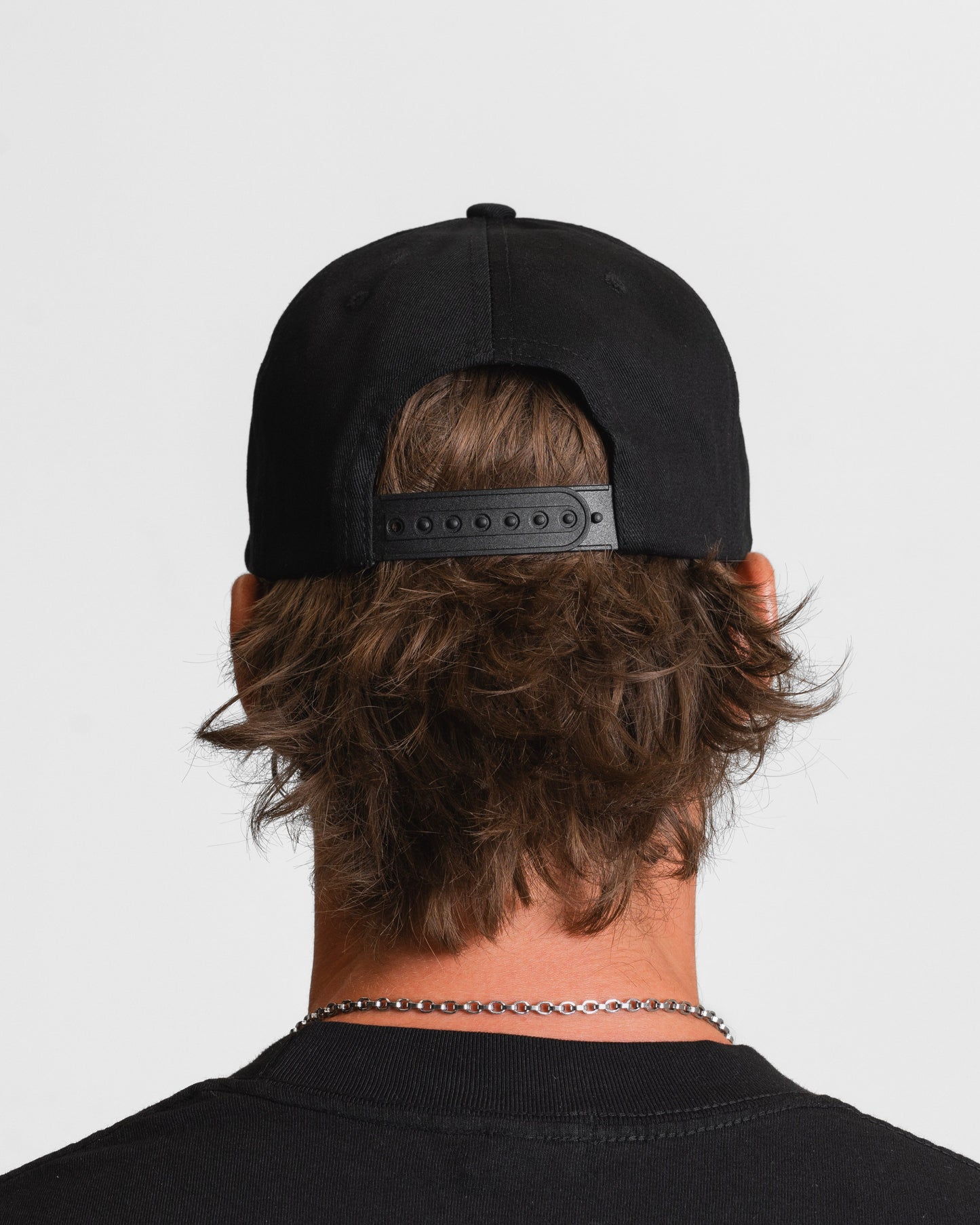 THE FLAME LOGO SNAPBACK - BLACK